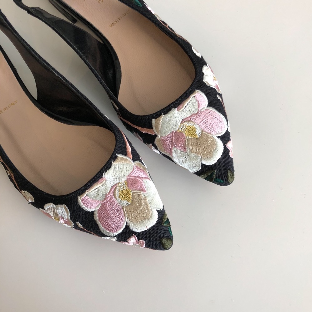Authentic KATE SPADE Embroidered Flats - Picture 3 of 9